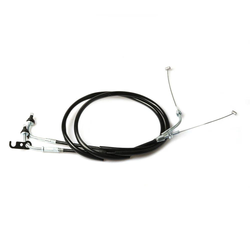 Motorcycle 2 Throttle Cable Line Spare For FZ16 FZ 16 YS150 YS 150 Oil Cables Separate Double Throttle Lines