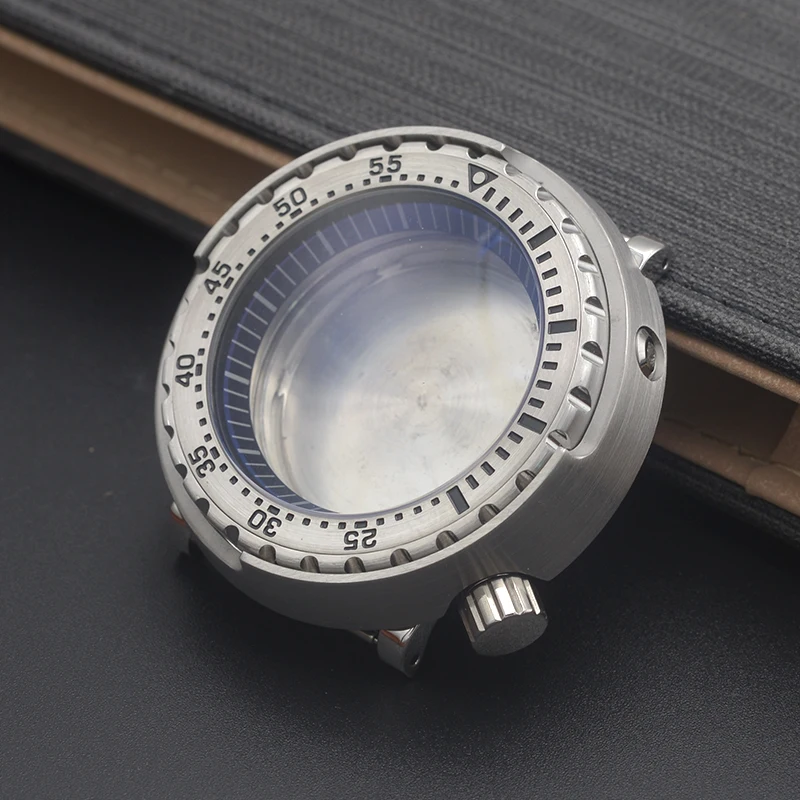 

Mod Silver 38MM Aluminum Bezel Insert Seiko Fit SKX007 SKX009 SRPD Abalone Tuna Men's Watch Case NH35 NH36 Movement Watch Case