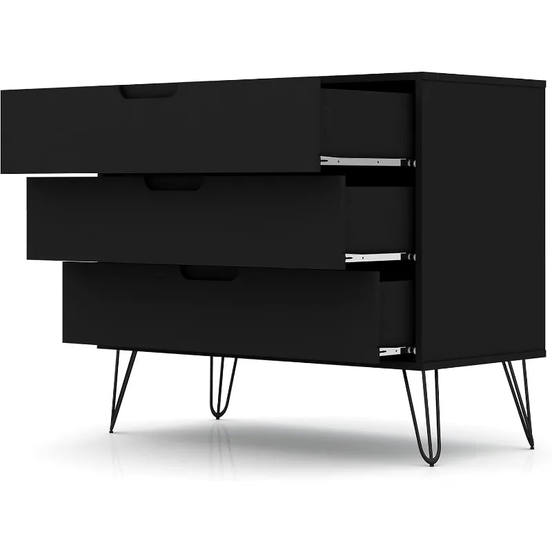 Gaveta Dresser com Kit Anti-Dica, TV Stand, Armazenamento Do Quarto, Nursery Wardrobe, Sala, Entrada