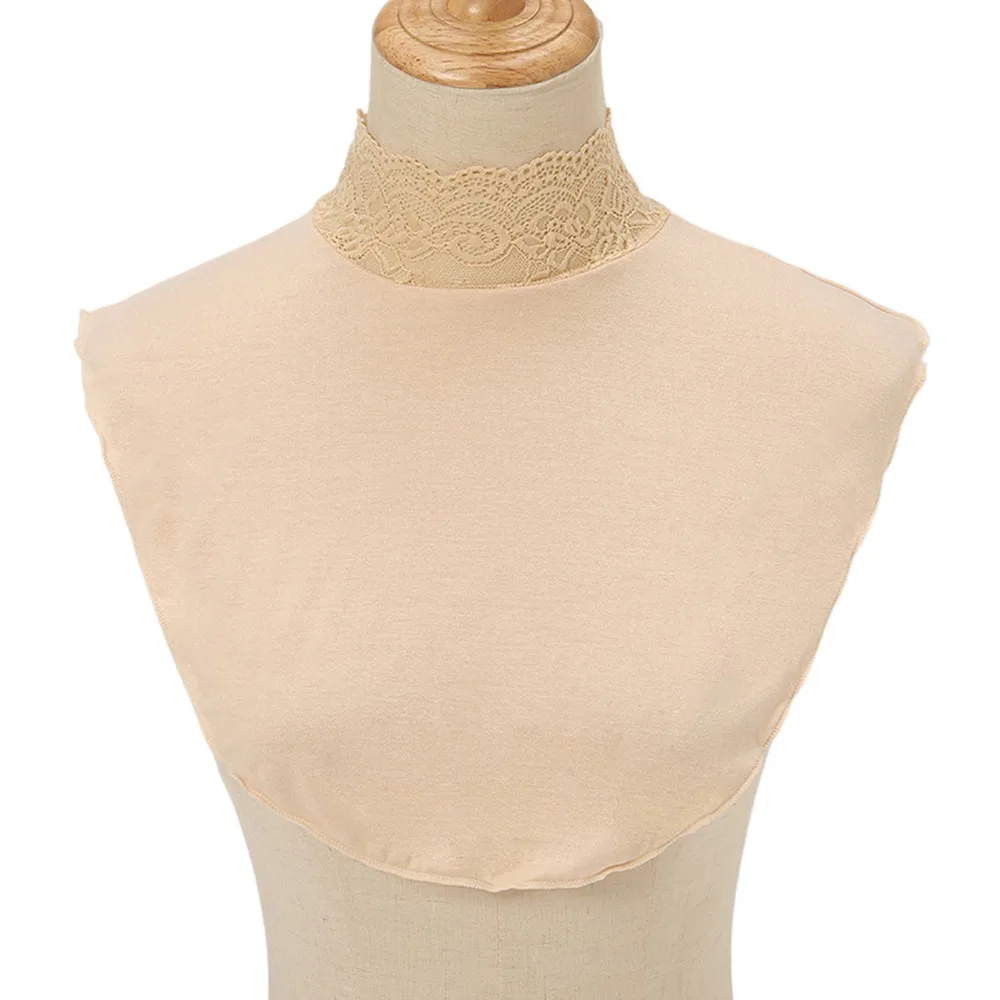 

Модные высокие воротники, искусственный воротник, эластичная съемная водолазка, шейный чехол, однотонные шарфы, аксессуары для одежды