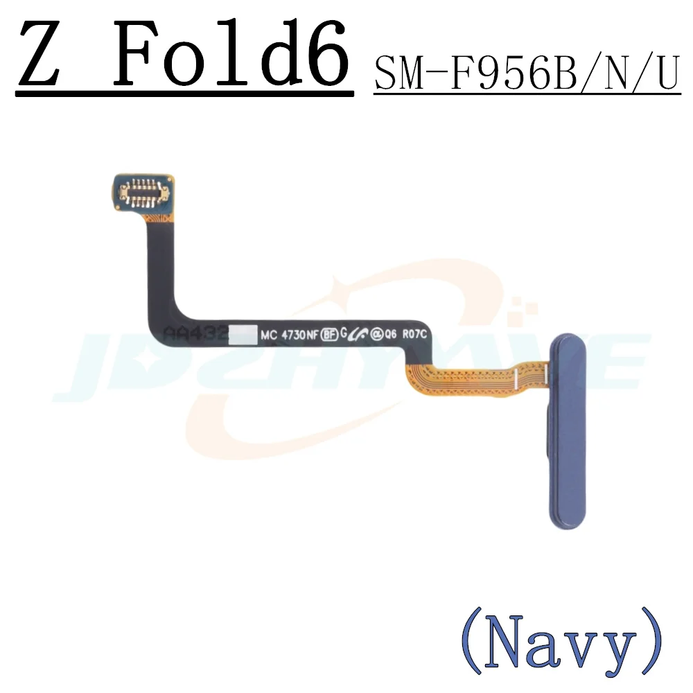 Skaner Touch ID Connect Home Button do Samsung Galaxy Z Fold5 Fold6 Fold 5 6 F946 F956 Czujnik Linii Papilarnych Taśma Flex Części — zdjęcie produktu 6