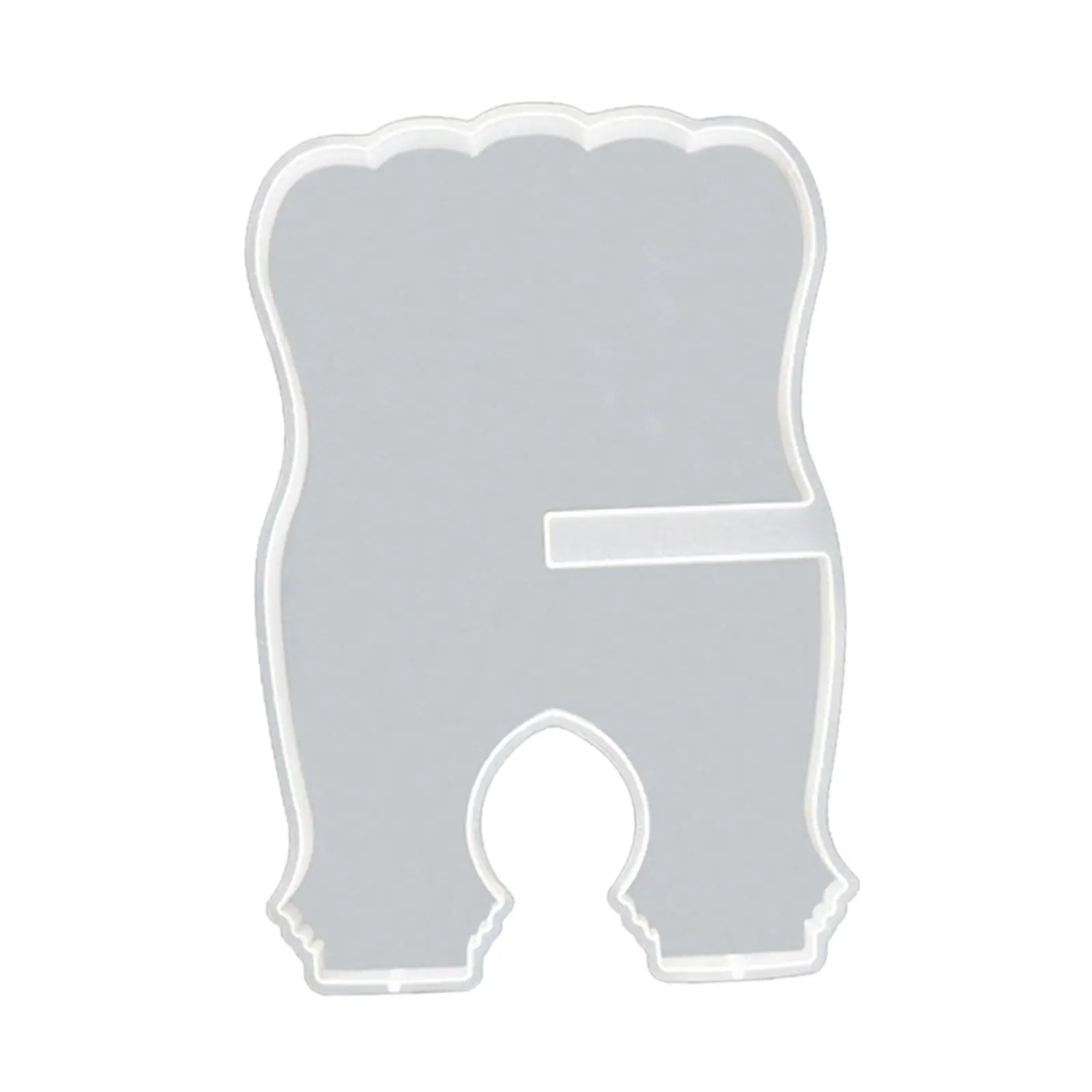 DIY Book Holder Model for Resin, Silicone Model for Book Reading Rack, Epoxy Resin Casting for Office Kitchen