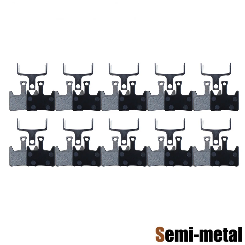DELT 4 pares de pastilhas de freio a disco de bicicleta, para, Prime, Expert, Prime Pro, Comp, pinça, semi-metálica, bicicleta, hidráulica, freio, peça