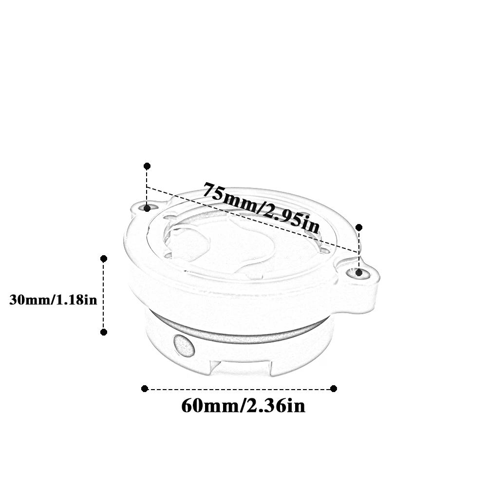 Engine Oil Filler Screw Generator Cover Screw Plug For Kawasaki KLR650 KLR 650  1987 2000 2010 2020 2023