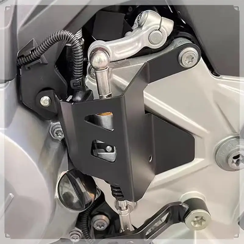 

Gear Shift Lever Brake Guard Motorcycle Gear Shift Lever Guard Gear Shift Lever Brake Guard For BMW Silver