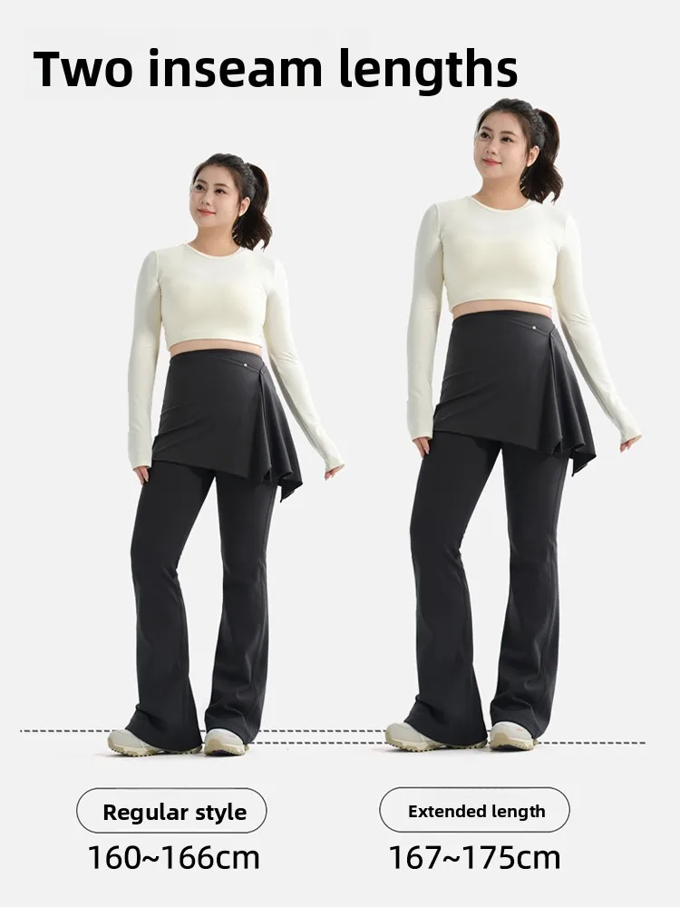 Afneembare tweedelige Arkskin yogabroek Hoge taille Lange broek Fitn Grote maten Bovenkleding Anti-licht Geen gênant...