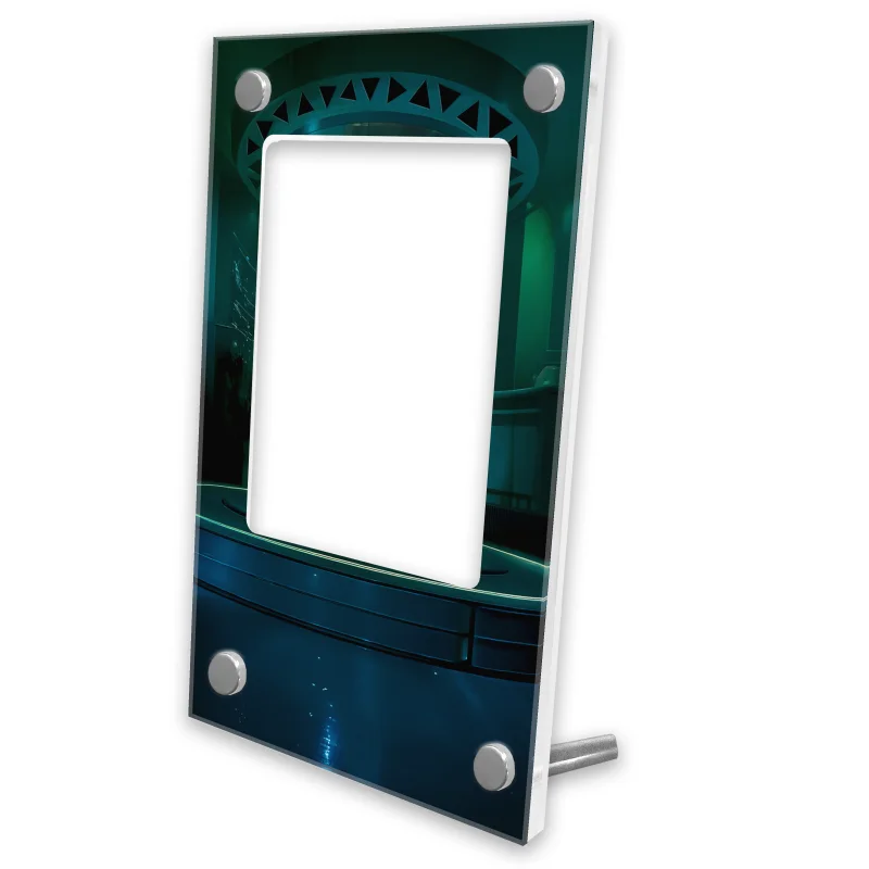 포켓몬 카드 벽돌 PTCG Admored Mewtwo Arceus Celebi Ogerpon 자체 제작 애니메이션 게임 확장 아트 선물 아크릴 보호 케이스 완구