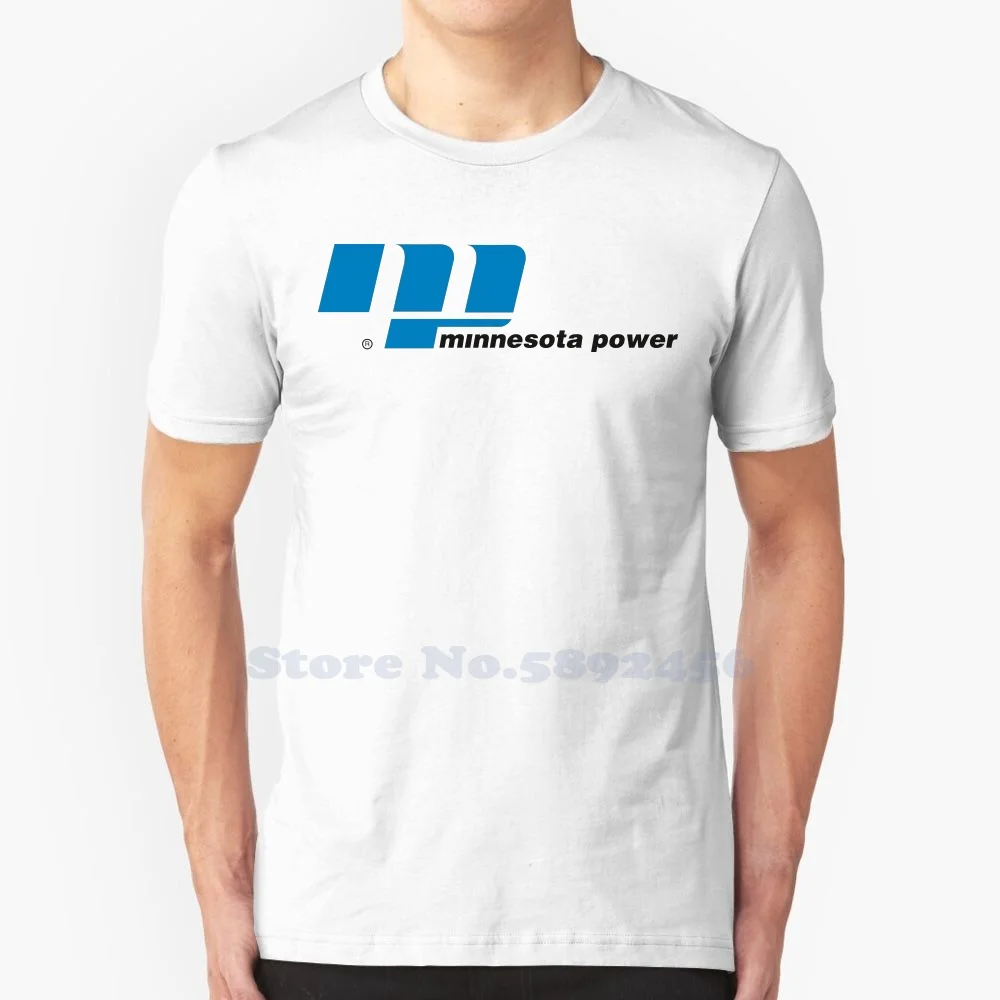 Minnesota Power Brand Logo Streetwear T Shirt Top Quality Graphic Tees