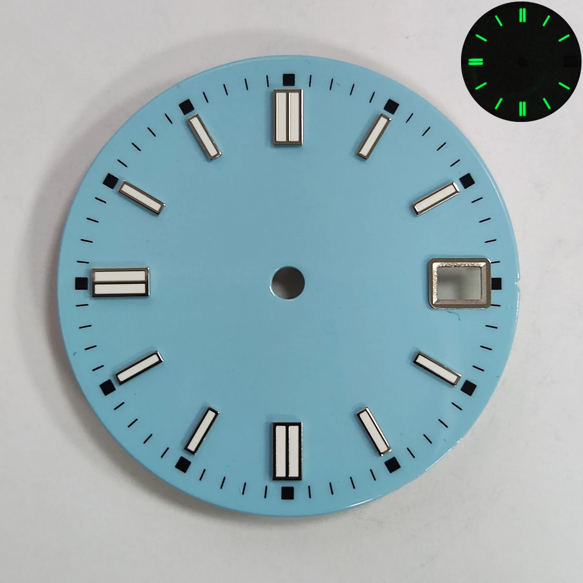 new 28.5mm nh35 dial NH35 case nh36 dial custom logo nh35 watch case NH36 case nh35 movement sports watch accessories parts