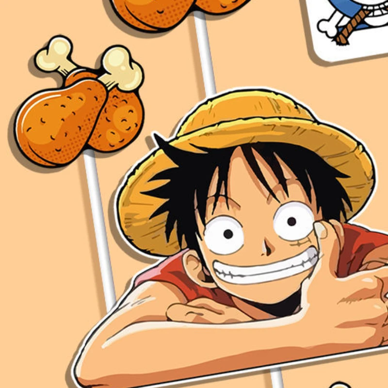 7pcs Általános alany Akta luffy Árverseny Cilinder Anime Fiú Elárusítónő születésnapi Árverseny decorating Árverseny Gatya Avatás Anyagellátás számára gyerekeknek születésnapi Baba zuhany