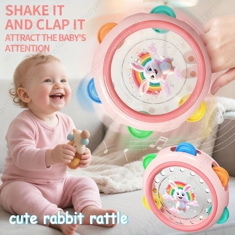 Baby Musical Instruments Drum Toys Montessori Learning Toys for Toddlers 1-3 Baby Early Hand Development Interactive Music Toys