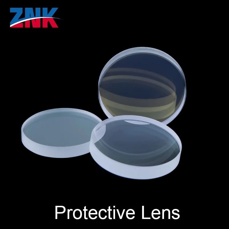 ZNK 10Pcs Fiber Laser Welding Protective Windows 18x2 20x2 20x3 20x4mm for WSX QiLin HanWei Sup Au3tech Welding Lens