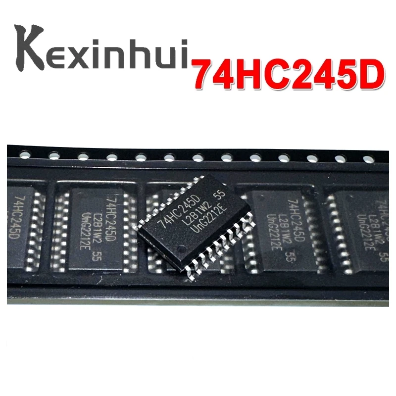 10pcs/lot Brand New & Original ICN74HC245 SM74HC245D 74HC245 74HC245D SOP20 Mingwei LED Display IC