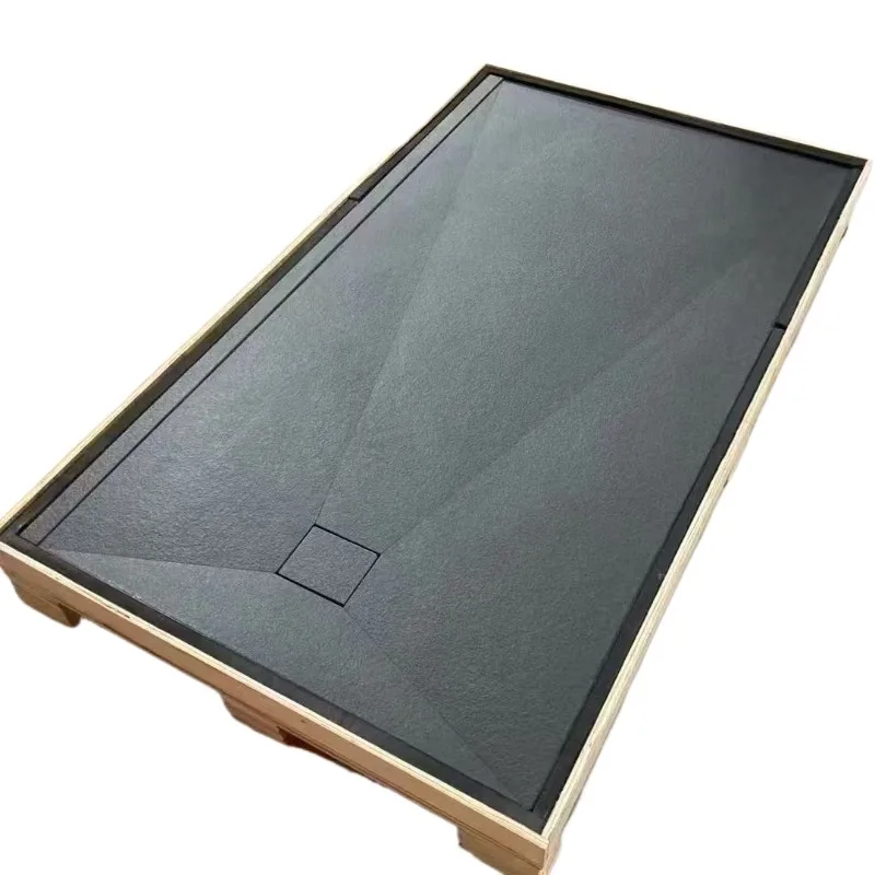 Integrated shower chassis Slate floor, leak-proof shower tray Bathroom raised floor