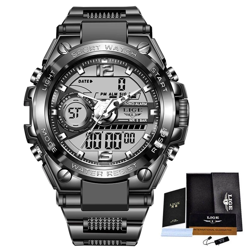 VIP Link LIGE Men Watch LG8922 Dropshipping