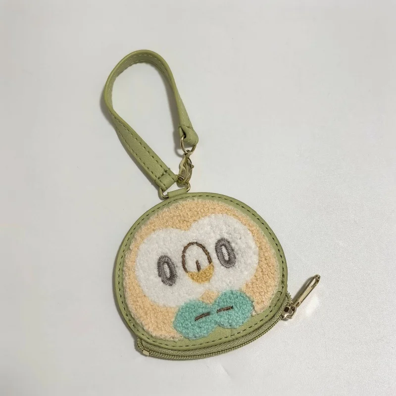 Weiche Pikachu Piplup Rowlet Scorbunny Tandemaus Münzbörse aus PU-Leder mit Reißverschluss für die tägliche Aufbewahrung, Geschenk für Fans – Detail 14