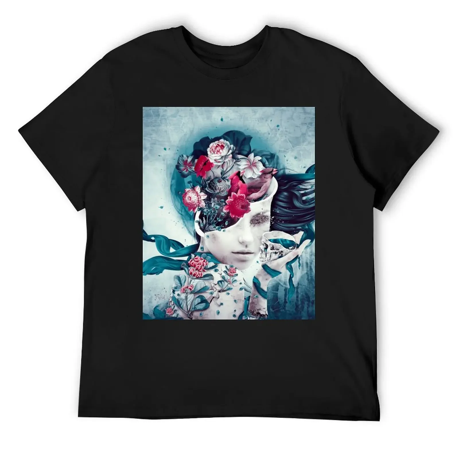 

solitude T-Shirt funny shirt cotton vintage clothes quick-drying mens cotton t shirts