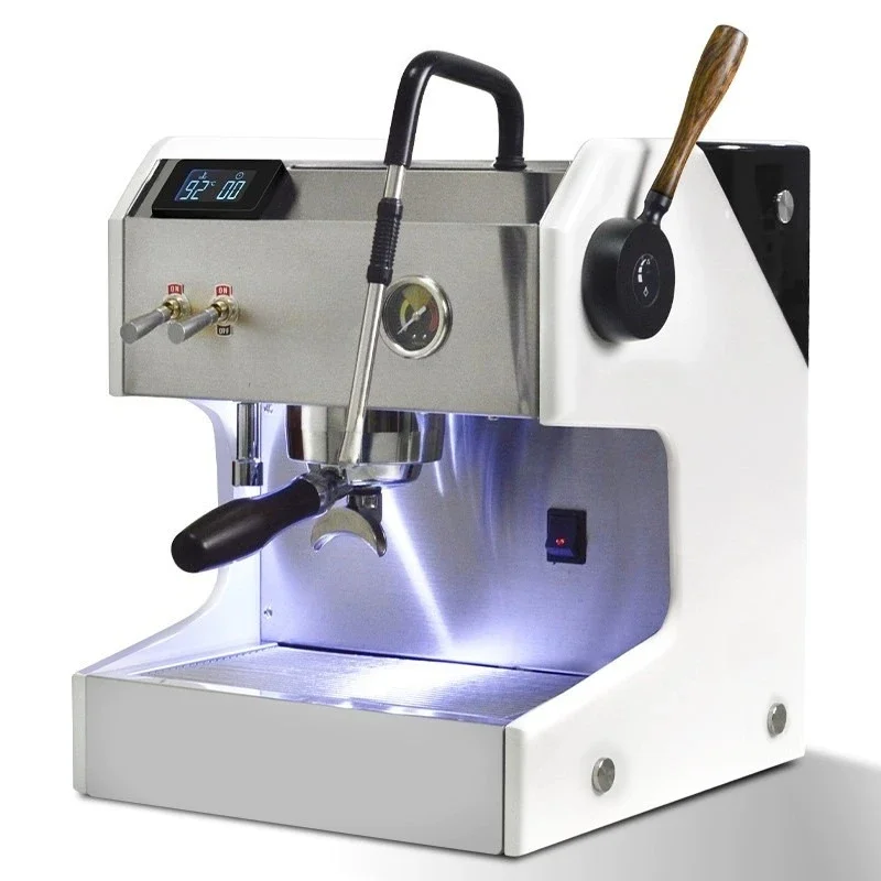 

Commercial Italian semi-automatic coffee machine high pressure steam milk foam hot water warm cup function integrated