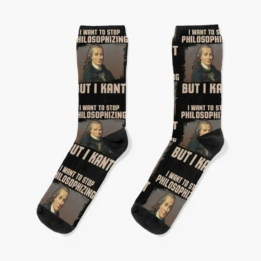 

But I Kant stop philosophizing Socks happy warm winter FASHION hiking Boy Child Socks Women's