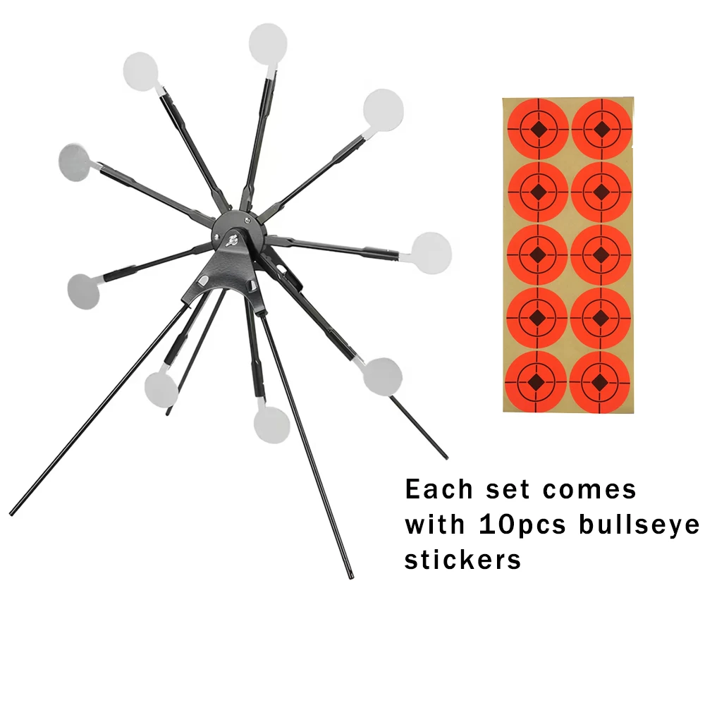 360-Degree Foldable Ferris Wheel-Style Indoor/Outdoor Shooting Practice Rotating Target