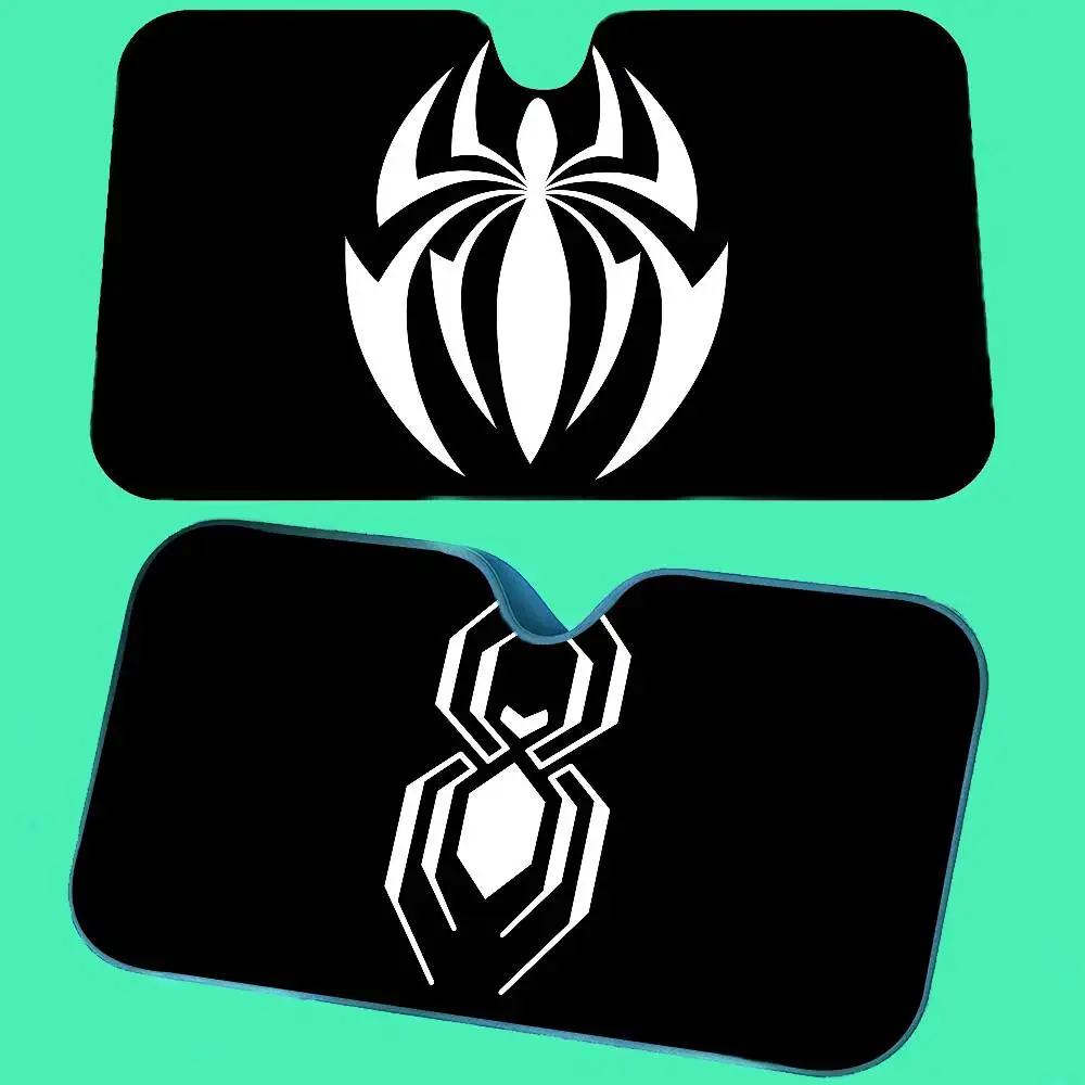 

THE LOGOS Spider Crartoon Car SunShade Car Sunshade Window Sunshade Sunblock Front Windshield Hood Interior Front Sunshade