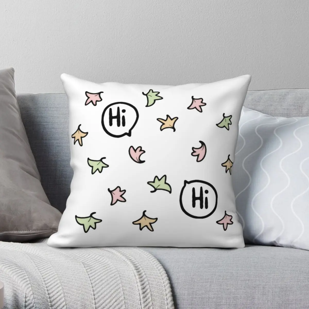 Heartstopper Charlie And Nick Hi Square Pillowcase Polyester Linen Velvet Printed Zip Decor Home Cushion Cover Wholesale 18