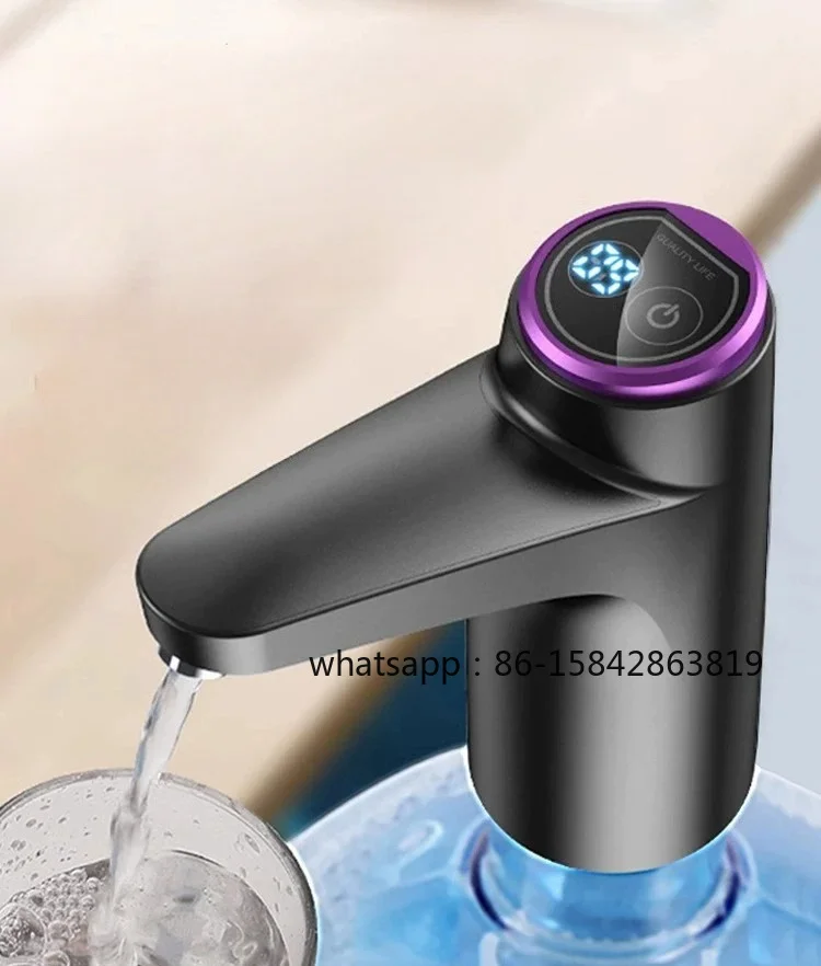 2026 New Electric Bottled Water Pump, Portable Automatic Drinking Water Dispenser Pump for Barreled