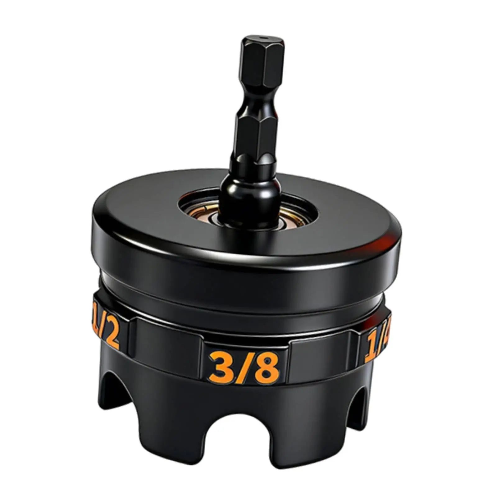 Nut Zipper Drilling Attachment Fast Bolt Remover Power Drilling Nut Driver for 1 4 3 8 1 2 Rods Conduit and Strut Systems