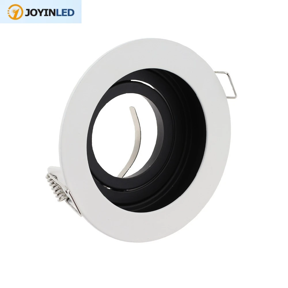

GU10 Light Cup Bracket MR16 Single Head Grille Recessed Spotlight Shell Showroom Store Background Wall Lighting
