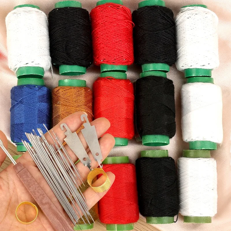 Kit de costura con aguja superior, dedal, cuchillo de puntada, destripador de costuras, botella de almacenamiento para coser suministros de punto de cruz, 31/39 Uds.