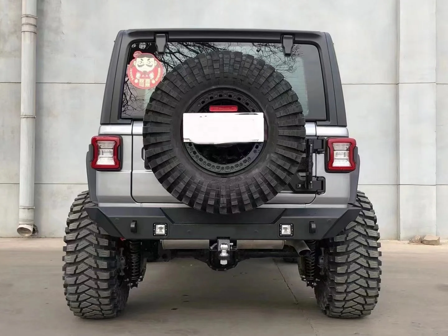 JL 2018 سيارة الطرق الوعرة 4x4 اكسسوارات السيارات المصد الأمامي المصد الخلفي ل J eep Wrangler #6