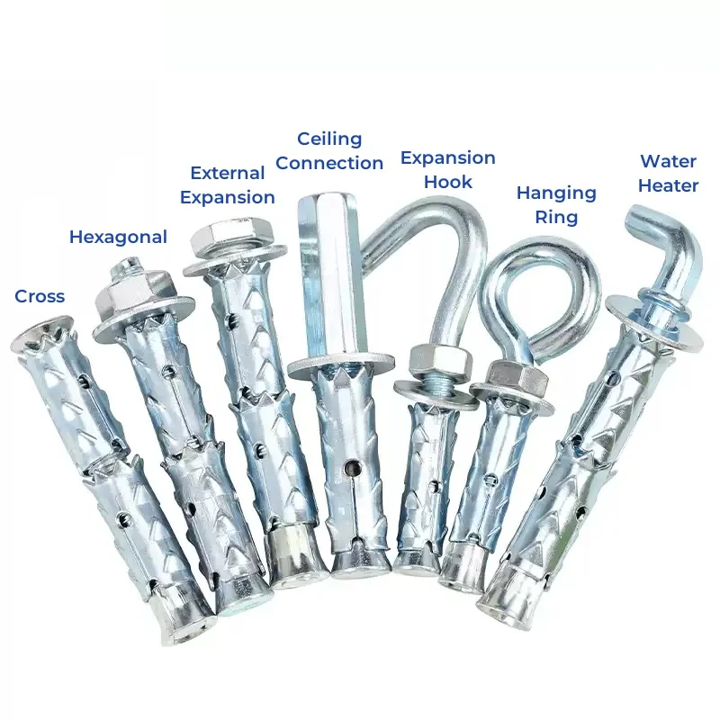 1PCS Expansion Screw Heavy Expansion Bolt Foam Brick Hollow Brick Special Screw Self Drilling Wall Anchor Expansion Pipe