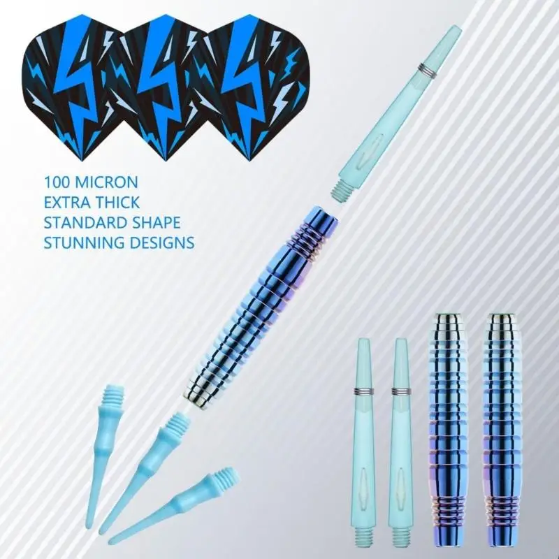 

Soft Darting, 18.50g Soft Tip Darting for Darting Board with Aluminum Shafts