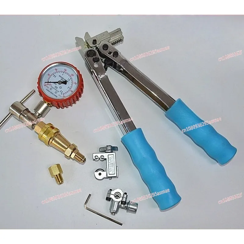 كماشة تجعيد يدوية FRK8 لإصلاح الثلاجة - أداة حلقة قفل خالية من اللحام، مجموعة حلقات مركبة سريعة التوصيل #2