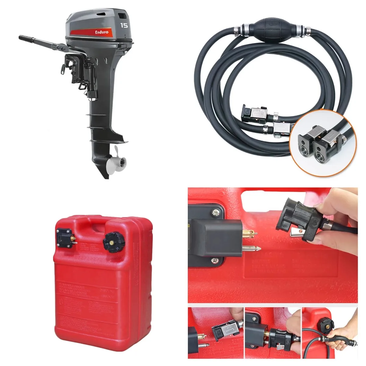2-Stroke 15HP Outboard Motor - Bulk Order Available For Marine Partners Tailored For Bulk Buyers