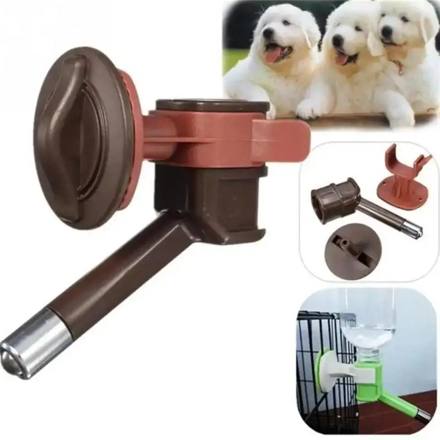 1Pcs Pet Wasser Feeder Hängen Flasche Trinken Dispenser Für Haustiere Katze Welpen Hund Auto Wasser Feeder