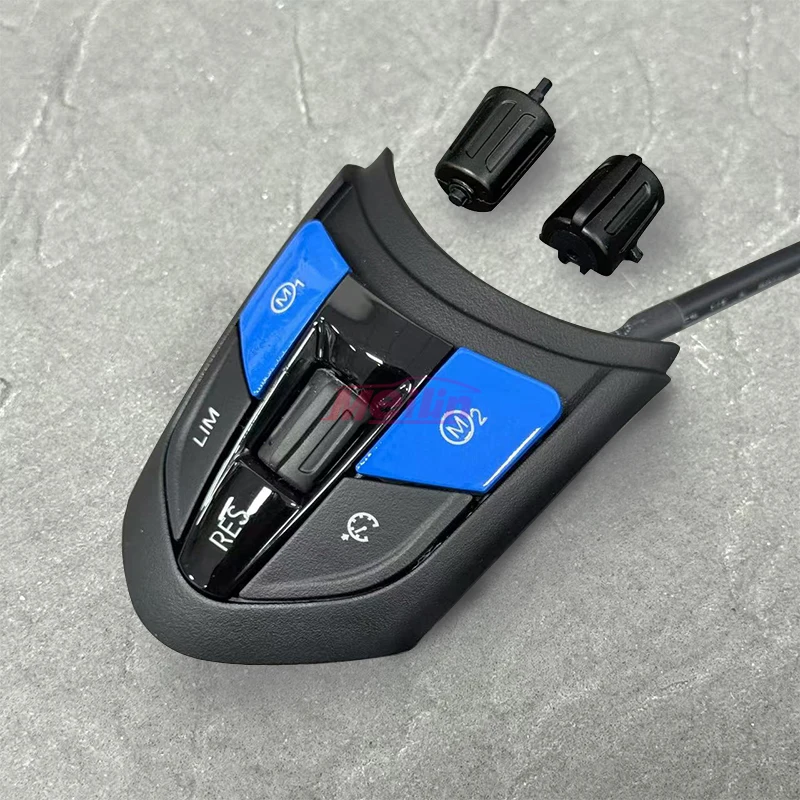 Suitable for BMW F10 F11 F30 F31 F34 F01 F02 F07 F06 F12 F25 F26 F15 F16 M5 X5M X6M Car Steering Wheel RES Mode Button Cover
