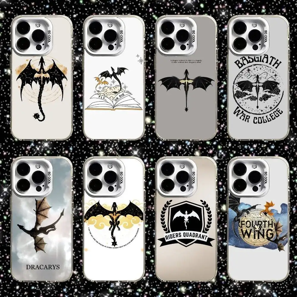 

Dragon F-Fourth W-Wing Phone Case For iPhone 16,15,14,13,12,11,Pro,XS,Max,Plus,Mini,SE White Candy Matte Shockproof Cover