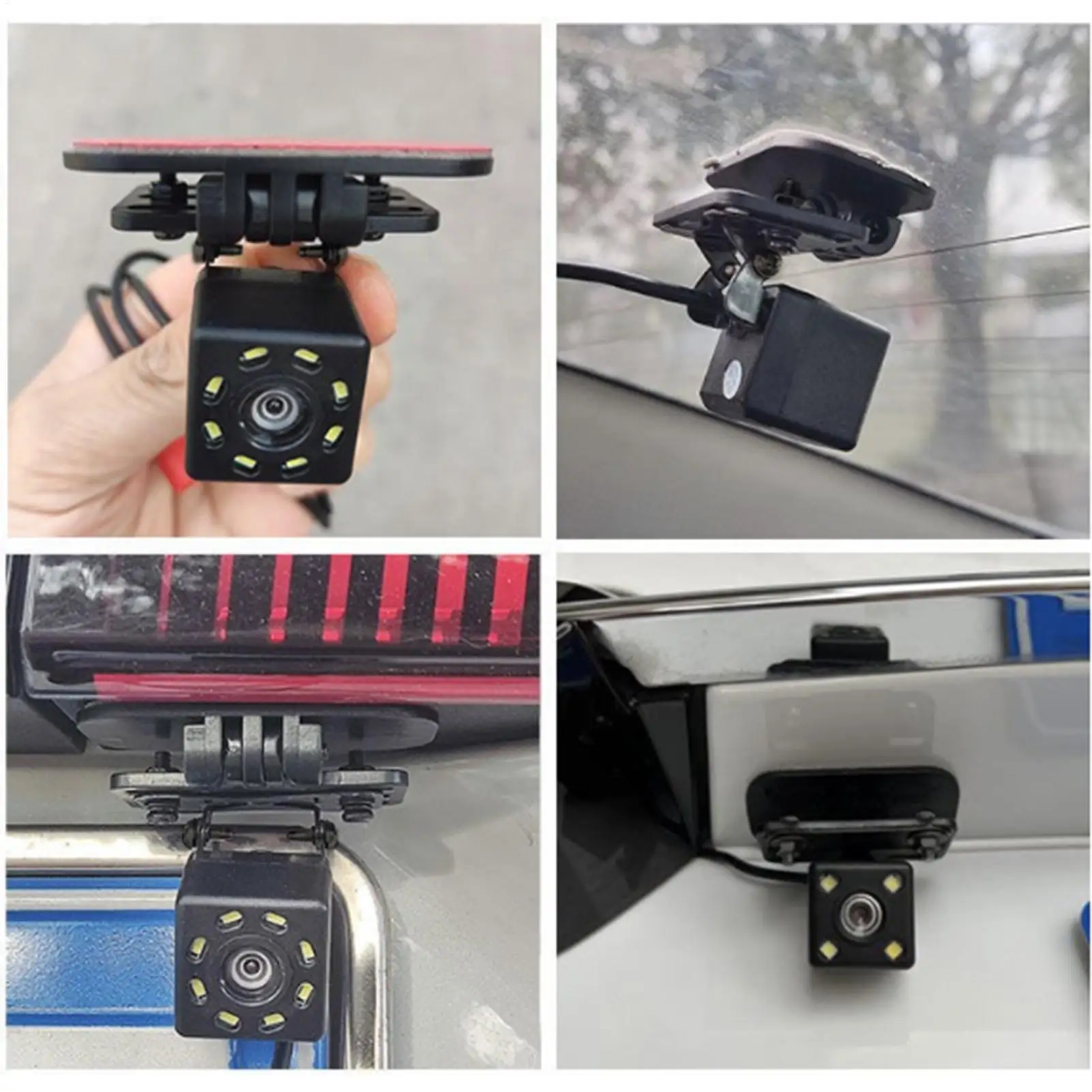 Universal Rear Window Camera Support Mount Car Dash Cam Bracket Rear View Camera Holder For Rear Cameras And Dash Cams view 5