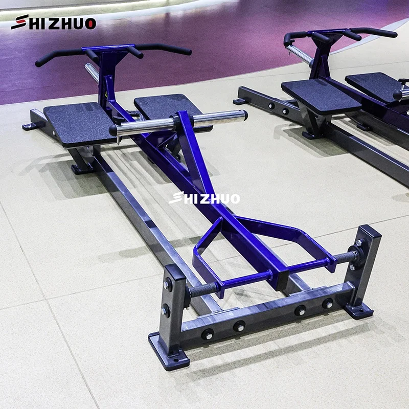 

Shizhuo Commercial Gym Equipment Adjustable 45 Degree Plate Loaded Rowing Incline Level T Bar Row Machine for Back Exercise