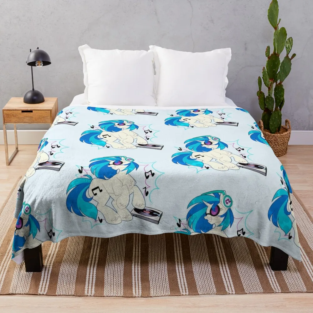 DJ PON3 Throw Blanket Plaid on the sofa Weighted For Decorative Sofa Blankets