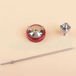 1.5mm, 1.7mm. 2.0mm, Needle, Nozzle, Air Cap Set for R500 LVLP Spray Gun, Nozzle Set for Air Spray Gun