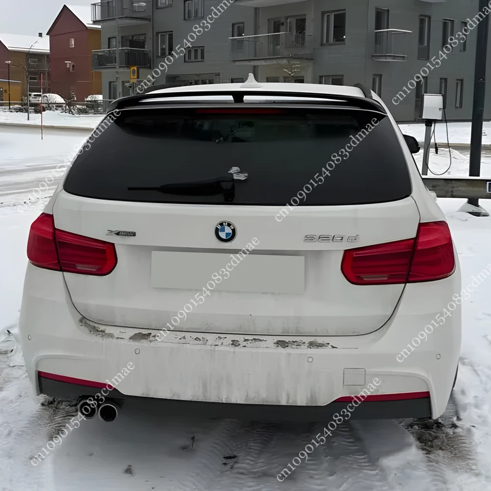 

Задний спойлер в стиле MP для BMW 3 серии F31 Touring 2012-2019, глянцевый черный ABS, задний багажник, верхняя крышка крыла, сплиттер, модифицированный