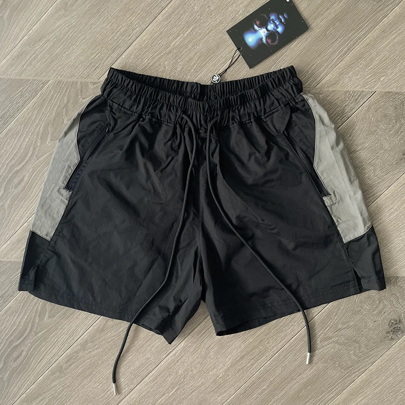 Hellstar Studios Sample Shorts Casual Patchwork Summer Leisure Pants Straight Leg Short Length Youthful Energy Style for Men view 2
