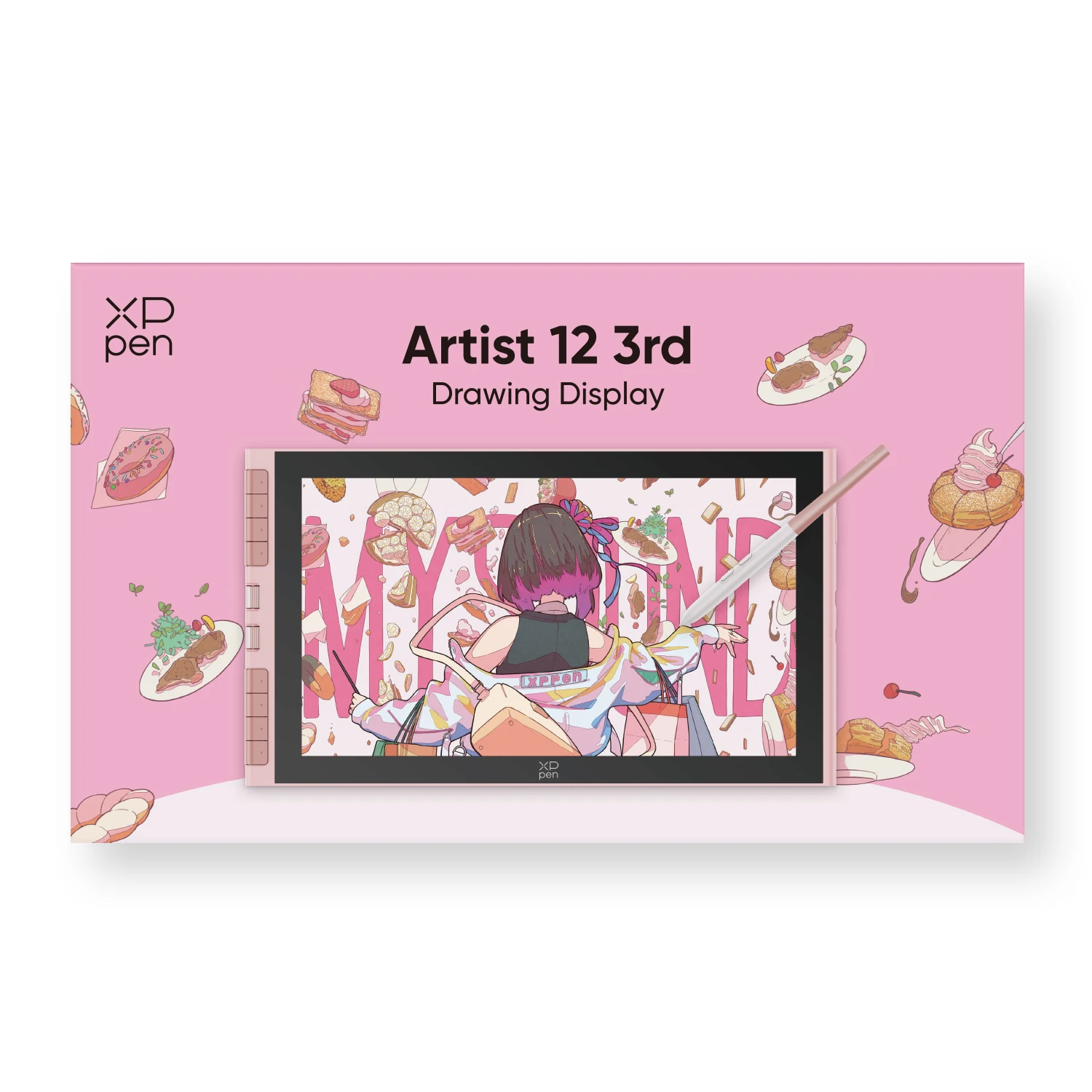 XPPen Artist 12 3rd Gen 12 Drawing Display with X4 Stylus