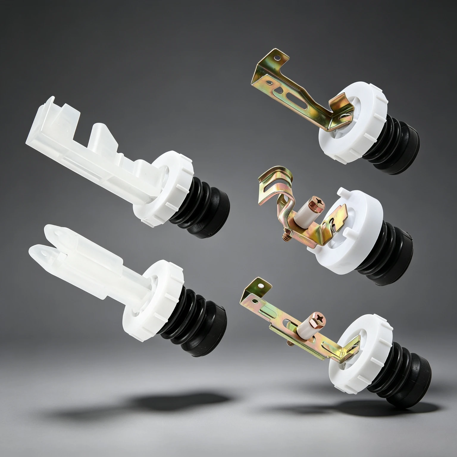 1Pc Plastic and Metal Automatic Washing Machine Drain Valve Core Drain Plug Washing Release Spring Parts Seal Drain Accessories