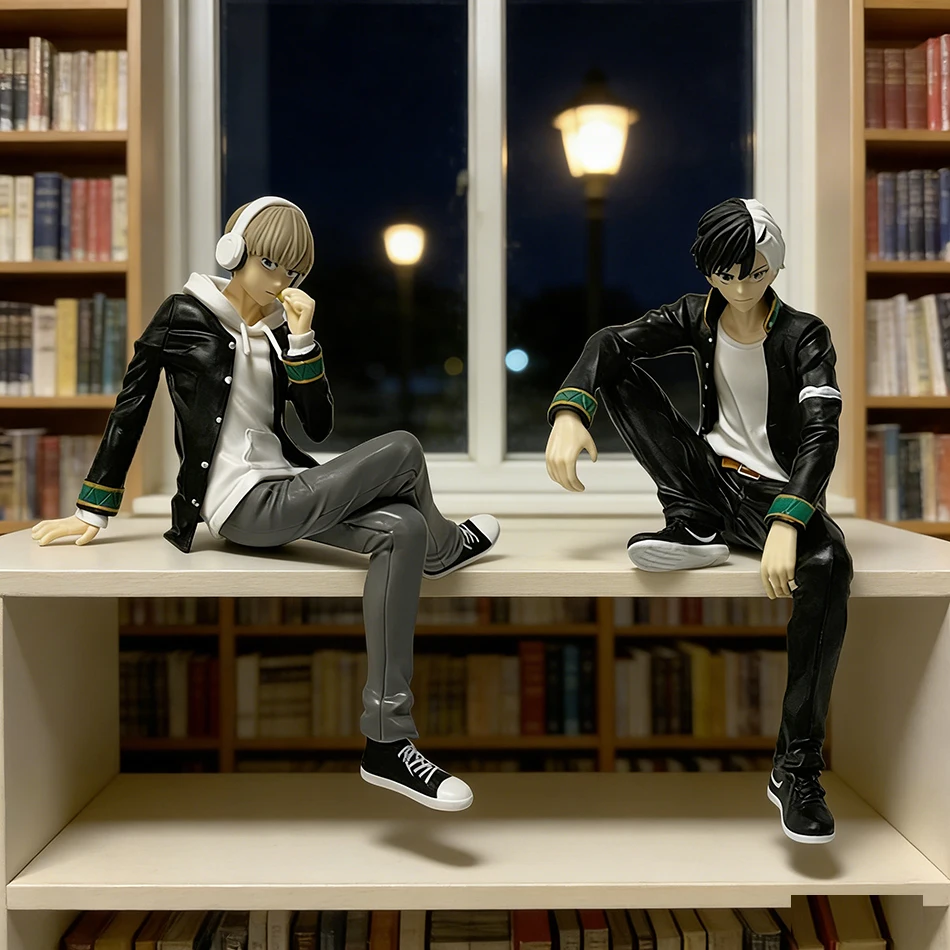 

Anime Toys WIND BREAKER Sakura Haruka Figure Kaji Ren Noodle Stopper Figure Sitting Model Toy Gift Doll Aciton Figure Gifts