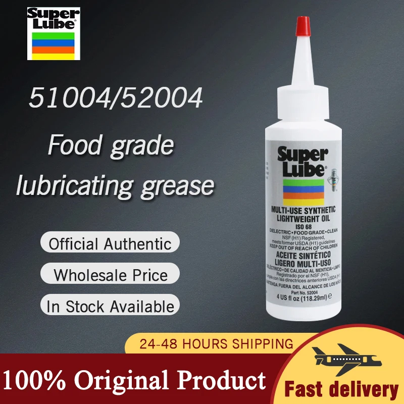 

Super Lube52004/51004 food grade lubricating oil and fishing wheel bearing grease from the United States