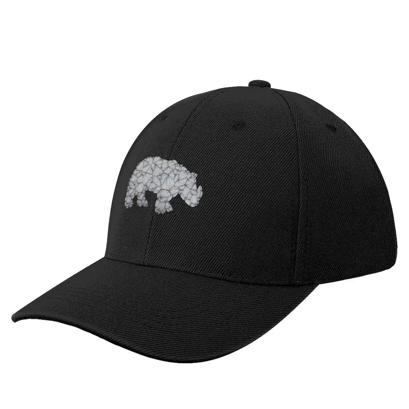 

rhino drawing Baseball Cap winter hats for men Luxury Man Hat Women's 2025 Men's