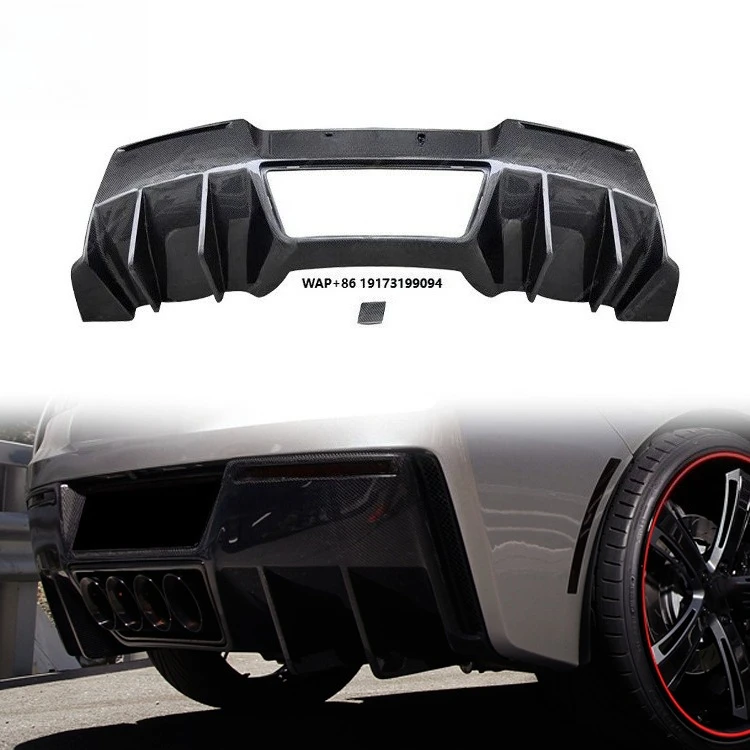 

Hot Sell Carbon Fiber Rear Diffuser Lip Back Lip for C7 2014-2019 Facelift Rear Bumper Diffuser Car Bodykit